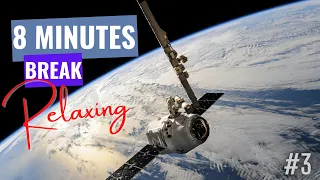 8 Minutes Break - Atmospheric Music over Sci-Fi  Motion Theme Scenery - Space Mission