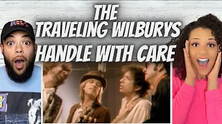 FIRST TIME HEARING The Traveling Wilburys  - Handle With Care REACTION