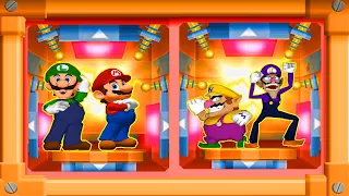 Mario Party 7 Minigames- Mario vs Luigi vs Wario vs Waluigi