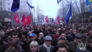 Ukraine Protests Spread Beyond Capital