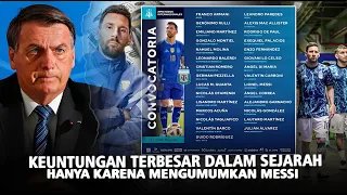 Baru pengumuman Messi di Argentina!! Copa Amerika sudah Raup keuntungan Fenomenal di USA