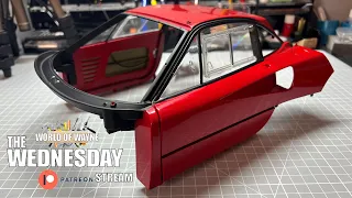 The Wednesday Patreon Live Stream - Build the Ferrari F40 - Stages 73-78