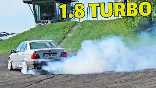 Tego silnika nikt nie chciał w BMW E36 - M43B18 na starość udowodnił, że lubi BOOST! 1.8 240HP 370Nm