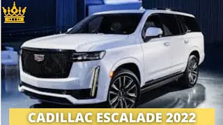 2022 Cadillac Escalade: Sound, driving Exterior and interior Details ,Full review (Luxury Large SUV)