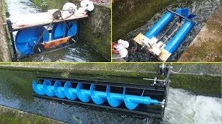 Top 3 amazing videos on how to make hydro turbines at home. Renewable energy, clean energy