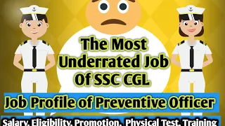 Preventive Officer Job Profile | Salary, Eligibility, Promotion,  Physical Test, Training