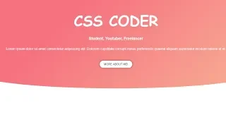 Awesome Curved Header using HTML And CSS