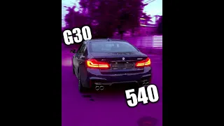 Тюнинг выхлопа на BMW 540i G30 2020 года