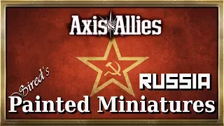 Soviet Union - Axis & Allies painted pieces