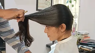 Haircut time for Young Girl 😍