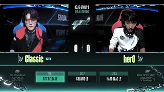 [2023 GSL S3] Ro.16 Group D Match5 herO vs Classic