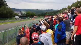 Formula 1 Spa 2013 Belgian Grand Prix Kemmel Straight Bronze F1