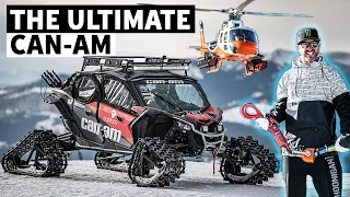 Ken Block’s ULTIMATE Snowcat for Backcountry: Can-Am Maverick (On Tracks!) Pre-flight Walkaround