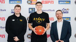 Press conference: NBL Next Star Alex Toohey joins Kings