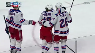 Artemi Panarin scores career high 4 goals vs Hurricanes (11 feb 2023)