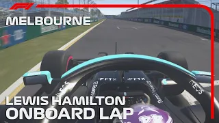 Mercedes W12 Lewis Hamilton's Onboard Lap Around Melbourne | Assetto Corsa