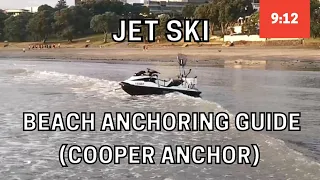 How to Anchor a Jet Ski at the Beach | Cooper Anchor Setup for PWC Tutorial