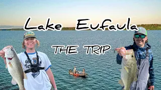 Lake Eufaula Bass Fishing (THE TRIP EP#1)