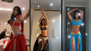 Beautiful Liar dance challenge | Belly Dance best tiktoks... new trend 🥵❤️