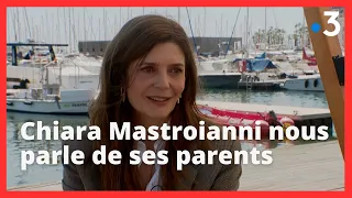#Cannes2023. Chiara Mastroianni, émue, nous parle de ses parents au Festival de Cannes