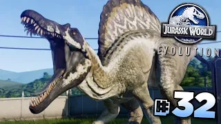 MY OWN SPINO OC?!? - Jurassic World Evolution FULL PLAYTHROUGH | Ep32 HD