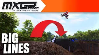 MXGP 2020 - Big Lines & Faster Lines Gameplay - Crazy Huge Downhill Quads