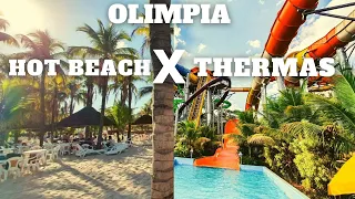 Hot beach ou Thermas dos laranjais Olímpia, o que você precisa saber antes de ir para Olímpia!