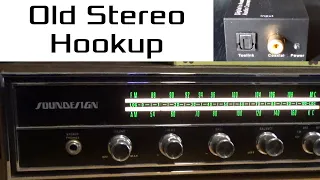 How To Connect Old Stereo Receiver Without HDMI To A New TV