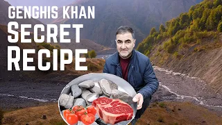 GENGHIS KHAN'S SECRET RECIPE! | Culinary Adventure | Meat Cooked Between Stones