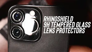 RhinoShield 9H Tempered Glass Lens Protectors