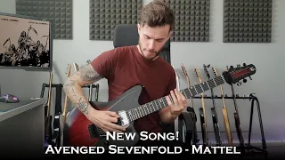 Avenged Sevenfold - Mattel (New Song Guitar Cover + All Solos / One Take)
