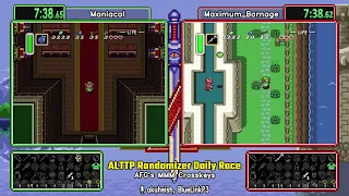 AFG's MMM Crosskeys Jan 09, 2024. ALTTP Randomizer Daily Race