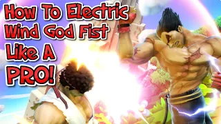 How To Do Electric Wind God Fist Like A Pro! Super Smash Bros Ultimate