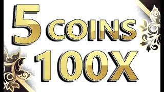 5 Altcoins That Could Do 100X Gains! In This Bull Market? | These Coins Could Make You Mega Rich!