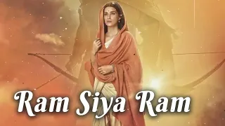 Ram Siya Ram(Lyrical) Adipurush | Prabhas I Sachet- Parampara,manoj muntashir S 12m Raut | Bhushan k