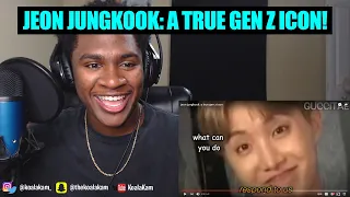 Reacting To jeon jungkook: a true gen z icon!