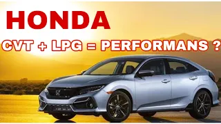 Honda Civic CVT+LPG=PERFORMANS ⁉️