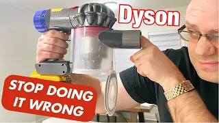 ✅ This Is How To Clean your Dyson for Maximum Power and Battery Life V8 V7 V6 v10