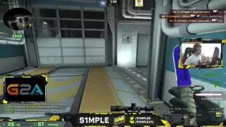 s1mple 1v4