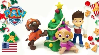 Paw Patrol Holiday Special Christmas Presents under the Tree Xmas Morning