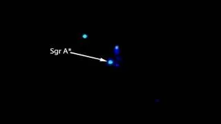 Chandra Movie of Flares From Milky Way's Supermassive Black Hole