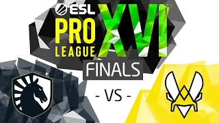 НА РУССКОМ RUSSIAN  ЭФИР ESL PRO LEAGUE - S16 - FINAL - Team Liquid - Team Vitality (1:0)