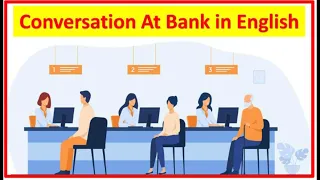 At the Bank conversation | english conversation Practice for opening an account in bank | bank conv.