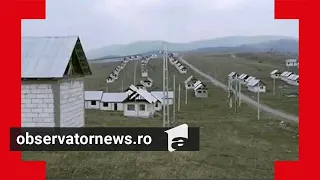 Case de 250 de euro într-un sat fantomă din România. De 16 ani nimeni nu a mai locuit în ele