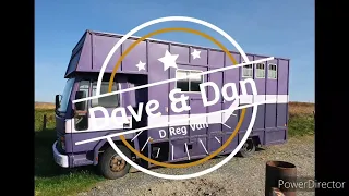 7.5 ton Iveco Cargo vanlife Horsebox Camper Conversion van tour, D Reg Van episode 1