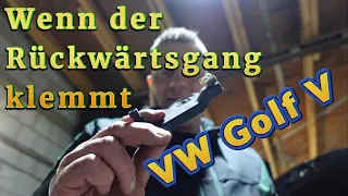 VW Golf V "Wenn die Schaltung Schwer geht oder Klemmt"#automobile