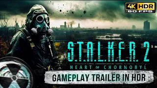 [4K 60FPS] STALKER 2 - Trailer in (HDR) Looks INSANE | Heart of Chornobyl
