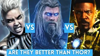 Thor Vs Electro Vs Storm | Who Has Best Lightening Or Electric Powers?