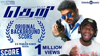 Theri (Original Background Score) | Vijay, Samantha, Amy Jackson | Atlee | G.V. Prakash REACTION)