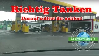 Tanken Teil 1 - Das erste mal selber Tanken - Tankstelle - Fahrstunde - Führerschein